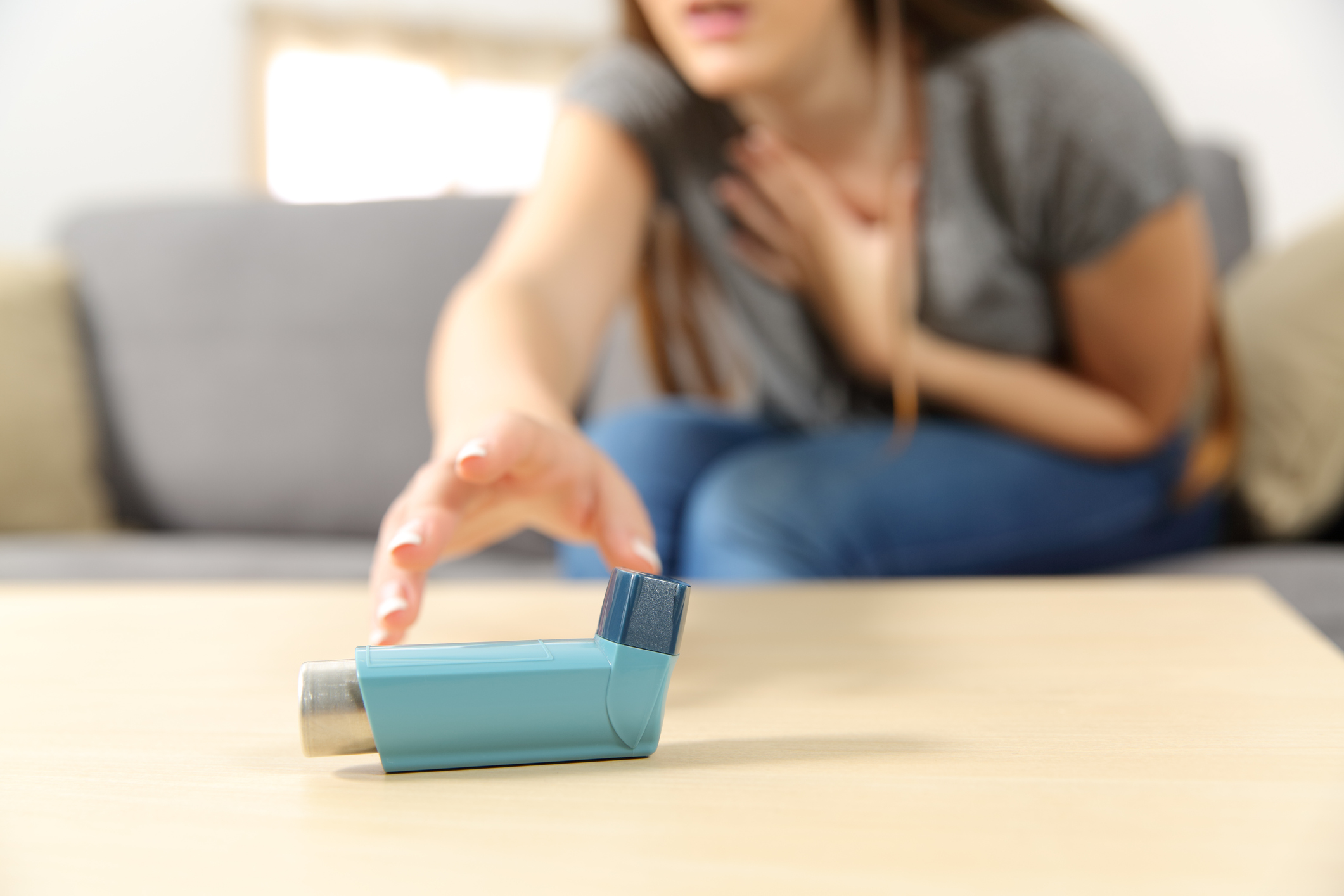 Crise d'asthme